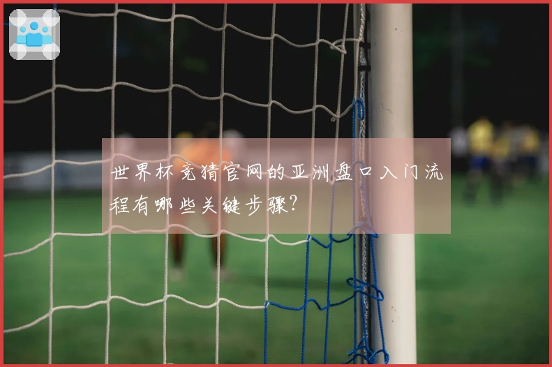 世界杯竞猜官网的亚洲盘口入门流程有哪些关键步骤？