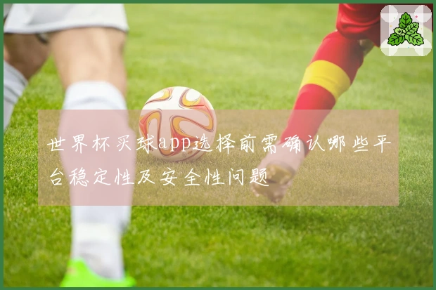 世界杯买球app选择前需确认哪些平台稳定性及安全性问题