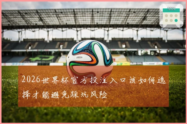 2026世界杯官方投注入口该如何选择才能避免踩坑风险