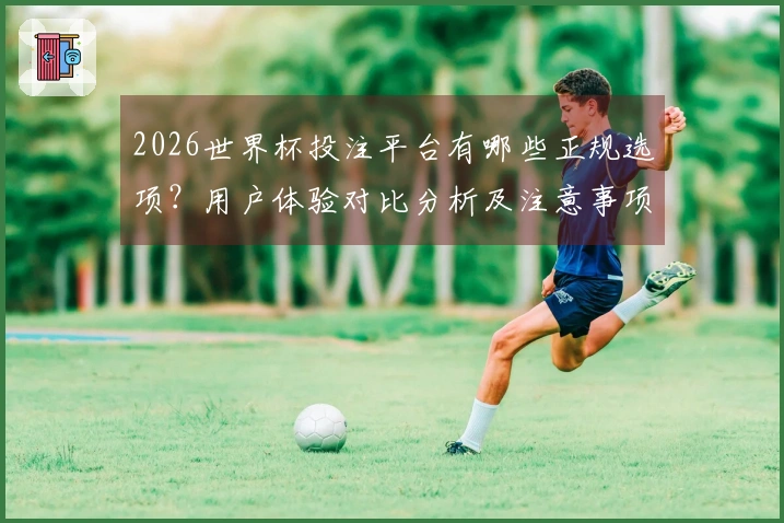 2026世界杯投注平台有哪些正规选项？用户体验对比分析及注意事项